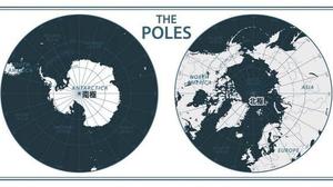 南极和北极哪里最冷