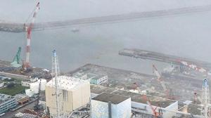 卫星拍摄福岛核电站图片