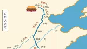 京杭大运河怎么个流向