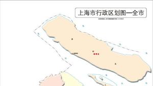 上海行政区划地图淀山湖